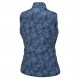 Chaleco reversible para mujer Lola - Azul piedra multi