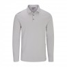 Polo de manga larga para hombre Lockwood - Gris