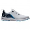 Zapato Fuel blanco/azul FJ