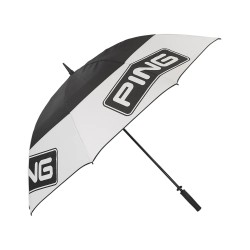 Paraguas PING Tour de 172 cm (68") - Blanco/Negro