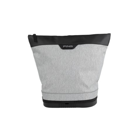 Bolsa para entreno PING - Gris jaspeado texturizado