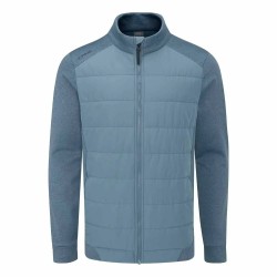 Chaqueta polar híbrida Aiden para hombre