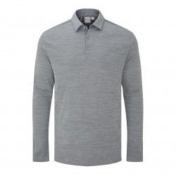 Polo de manga larga para hombre