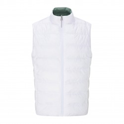 Chaleco reversible Samantha para mujer - Blanco/Eucalipto Multi